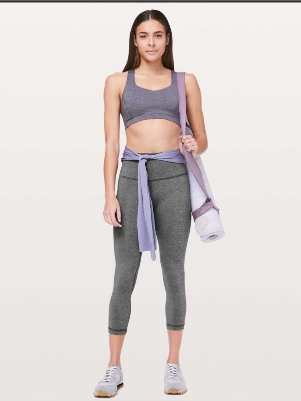 Like new Lululemon Wunder Under Crop (High-Rise) *Luxtreme 21" size 4